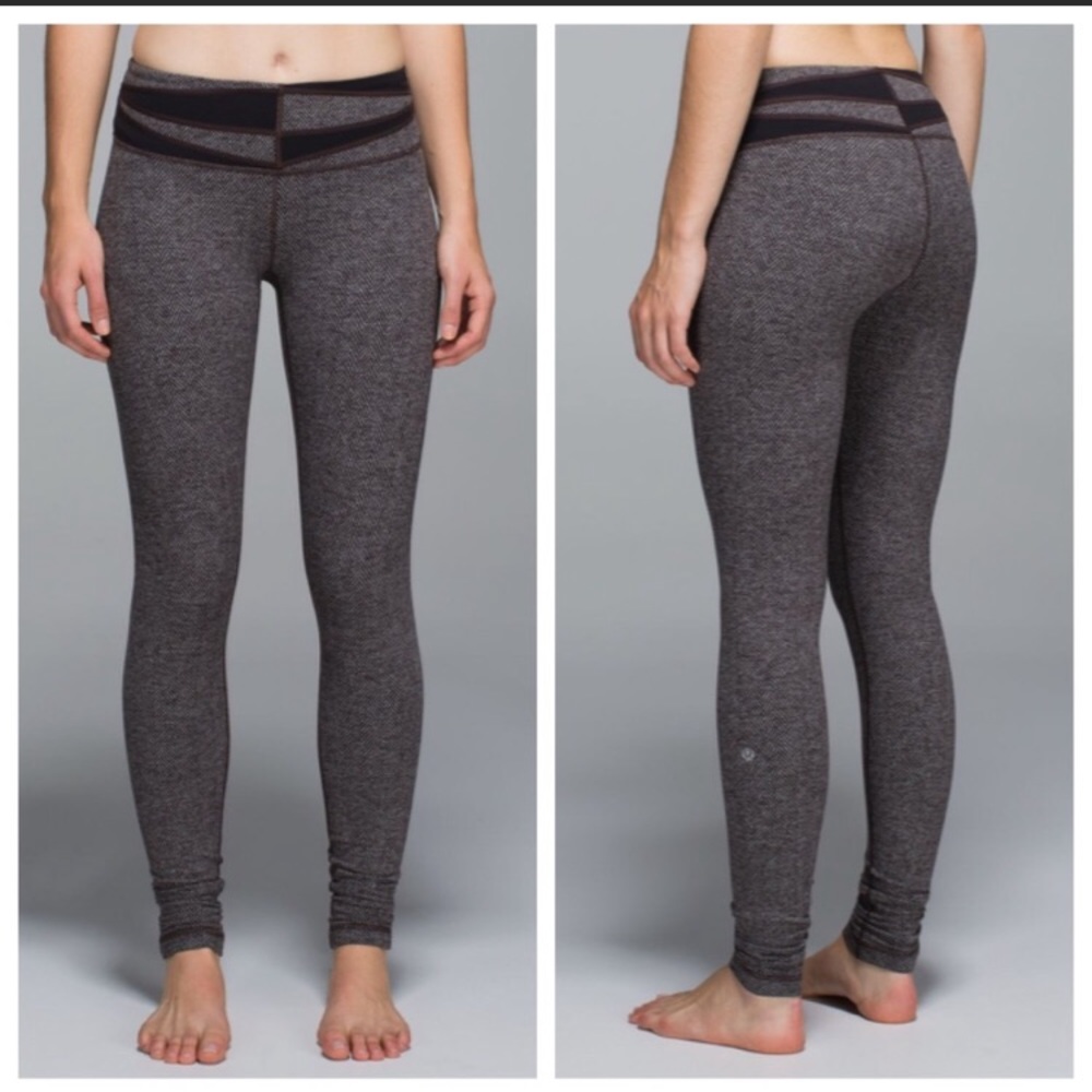 Lululemon herringbone Luon leggings